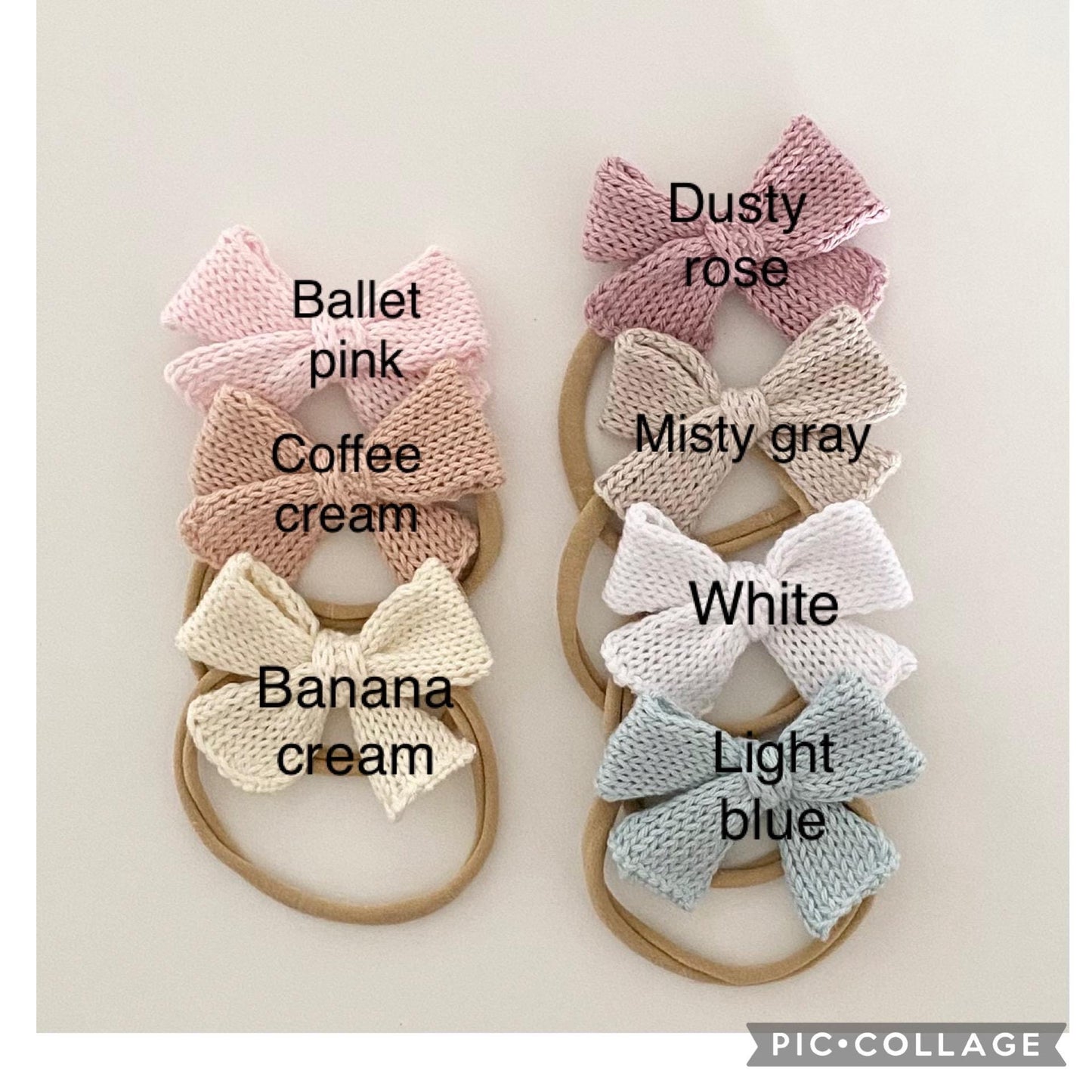 Knit Baby Bow Headband: Soft Cotton Head Accessory