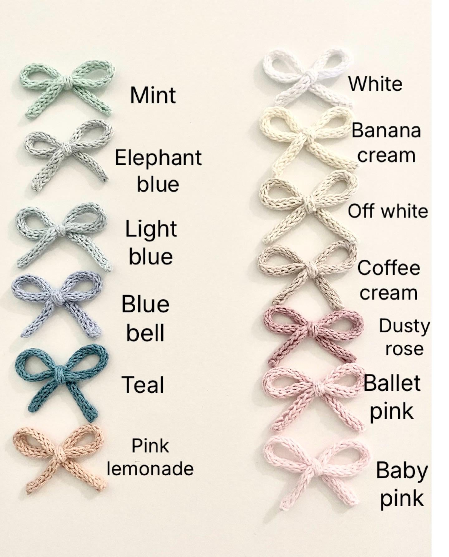 Knit Baby Bow Headband: Soft Cotton Head Accessory